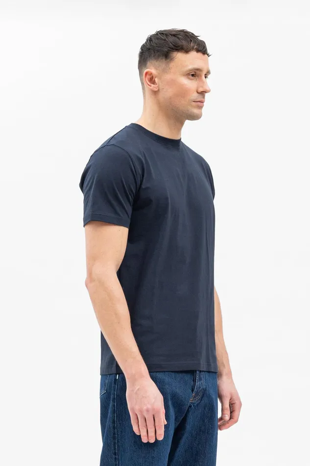 Men Norse Projects TShirts Niels Standard Tshirt Dark Navy