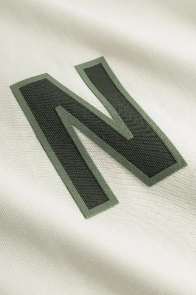 Men Norse Projects TShirts Simon Loose Organic Heavy Jersey Large N TShirt Ecru