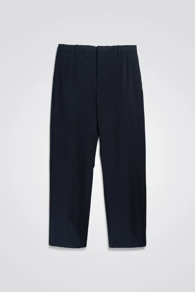 Men Norse Projects Trousers Aaren Travel Light Dark Navy