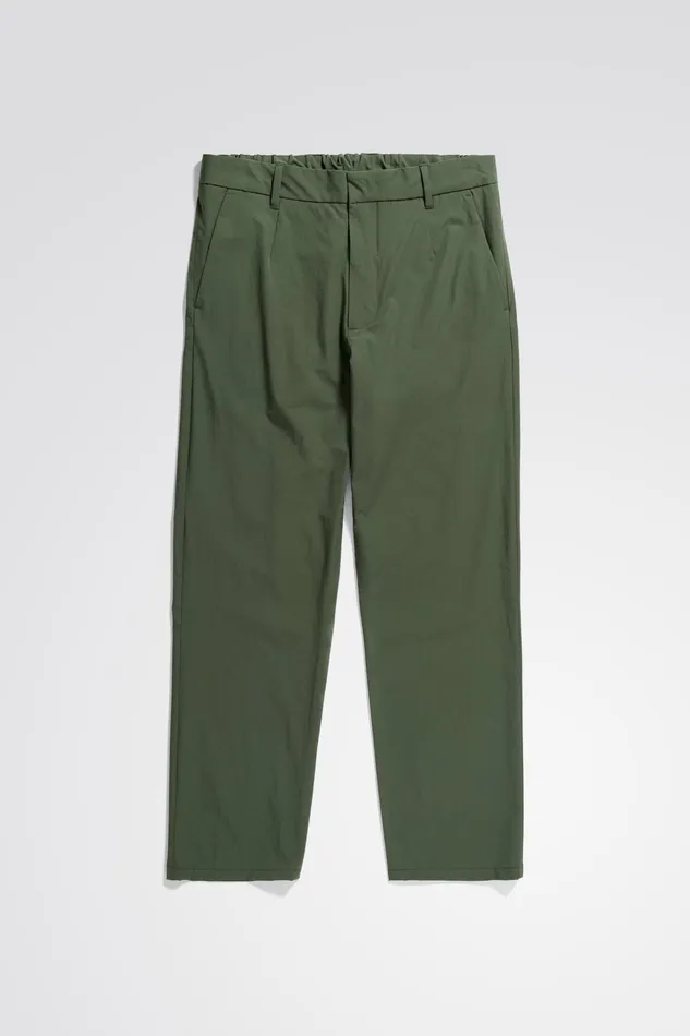 Men Norse Projects Trousers Aaren Travel Light Spruce Green
