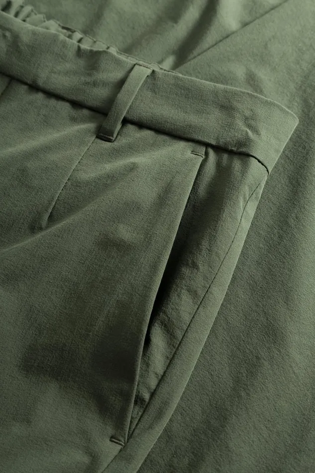 Men Norse Projects Trousers Aaren Travel Light Spruce Green