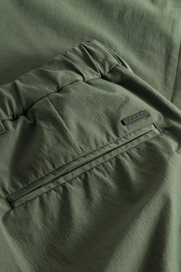 Men Norse Projects Trousers Aaren Travel Light Spruce Green