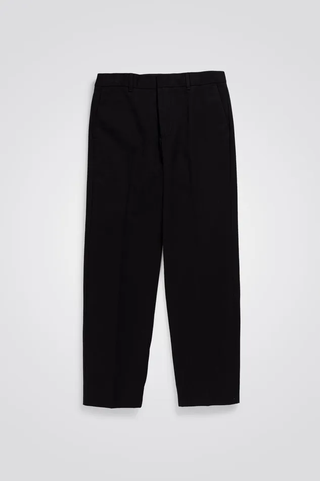 Men Norse Projects Trousers Andersen Gabardine Chino Black