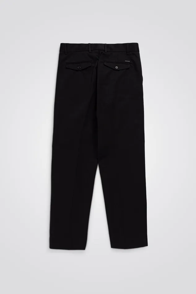 Men Norse Projects Trousers Andersen Gabardine Chino Black