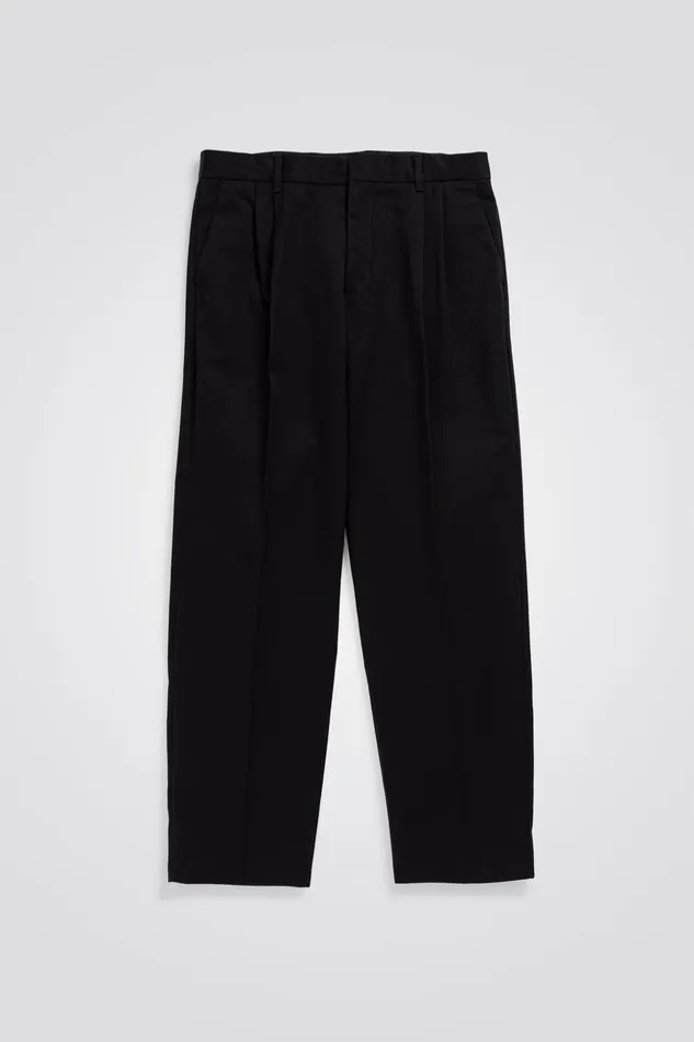Men Norse Projects Trousers Christopher Gabardine Trouser Black