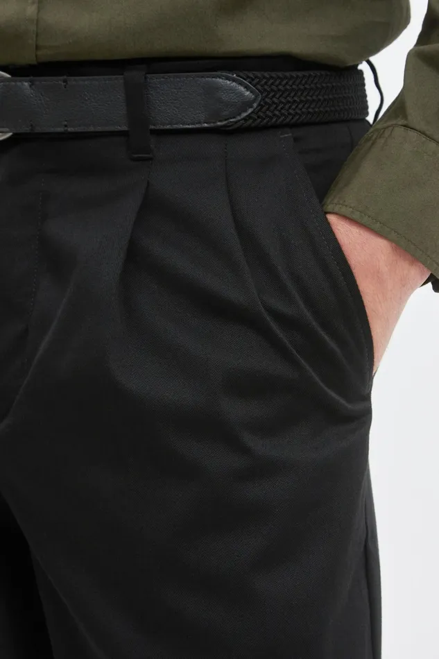 Men Norse Projects Trousers Christopher Gabardine Trouser Black