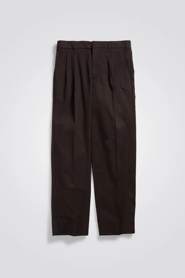 Men Norse Projects Trousers Christopher Gabardine Trouser Espresso