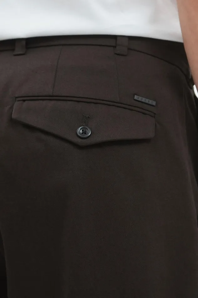 Men Norse Projects Trousers Christopher Gabardine Trouser Espresso