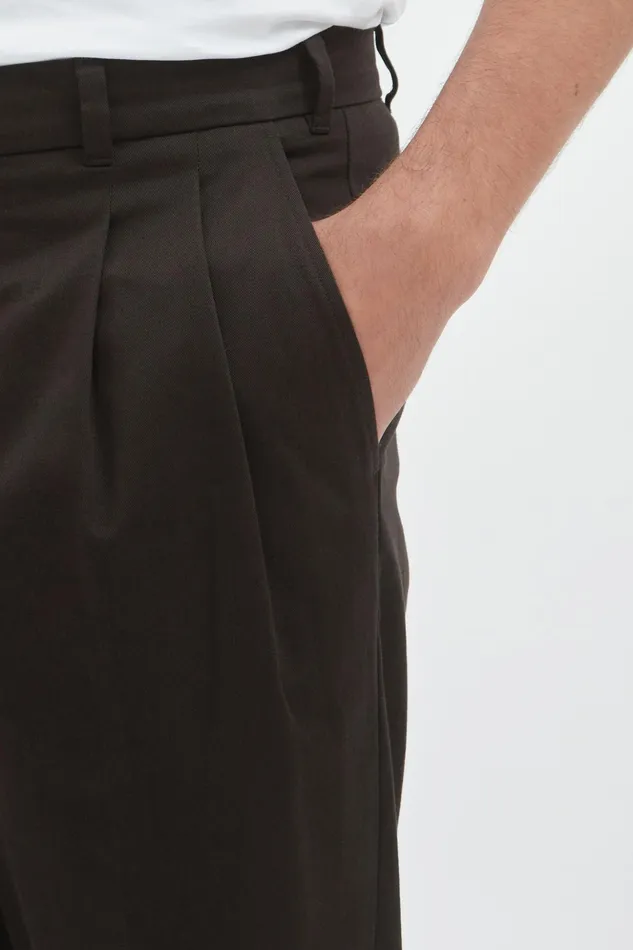 Men Norse Projects Trousers Christopher Gabardine Trouser Espresso