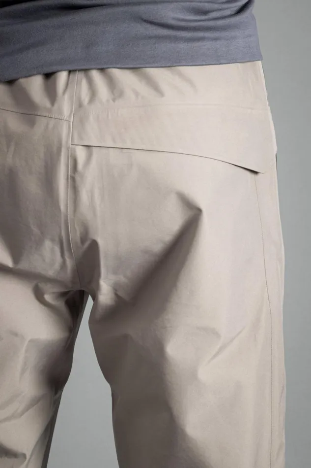 Men Norse Projects Trousers GoreTex 3L Rain Pant Mid Khaki