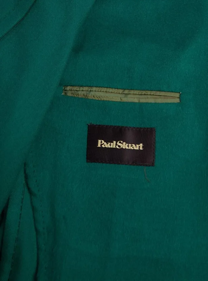 Men Paul Stuart Blazers and Jackets Green Cashmere Soft Jacket Green Men Paul Stuart Blazers and Jackets Green Cashmere Soft Jacket Green