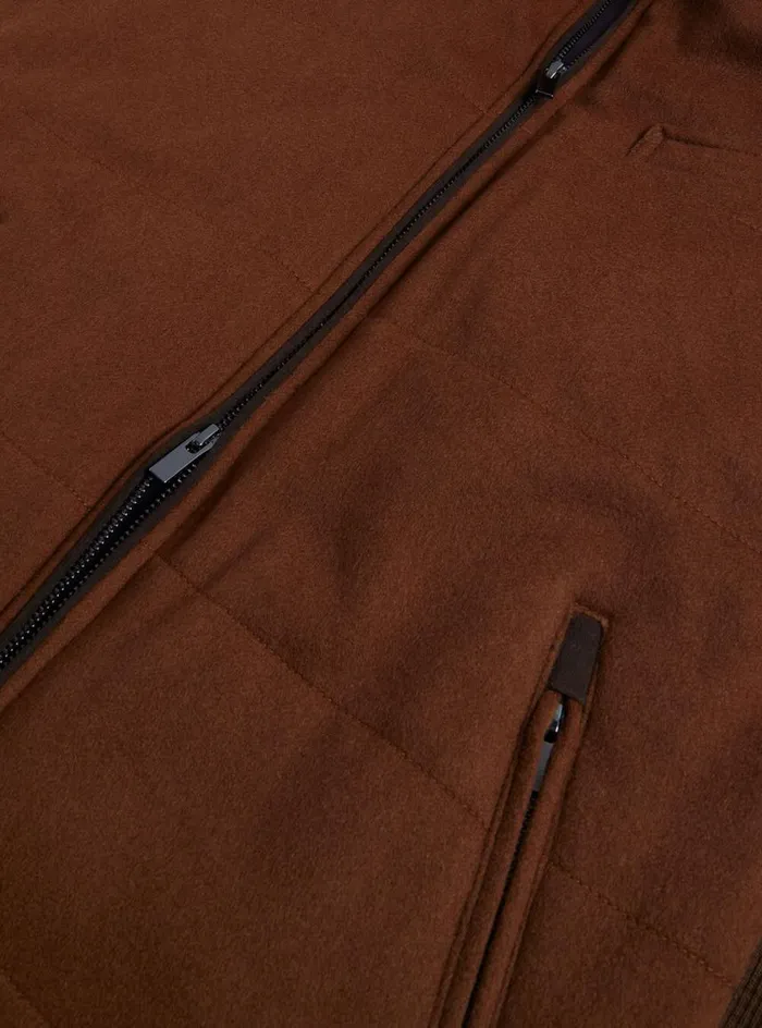 Men Paul Stuart Outerwear Cashmere Vest Vicuna