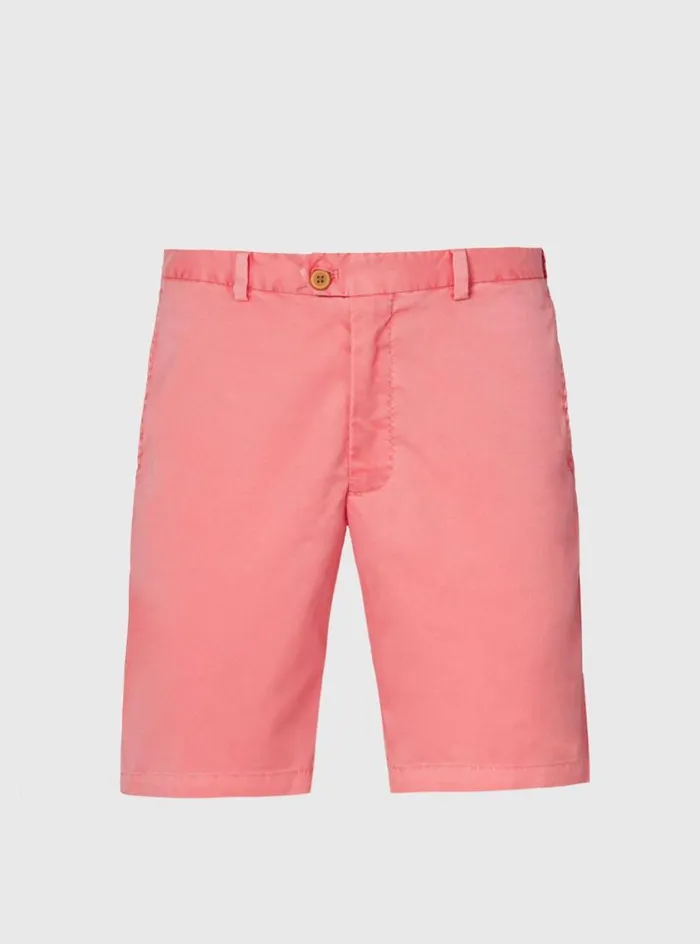 Men Paul Stuart Pants Performance Short Coral