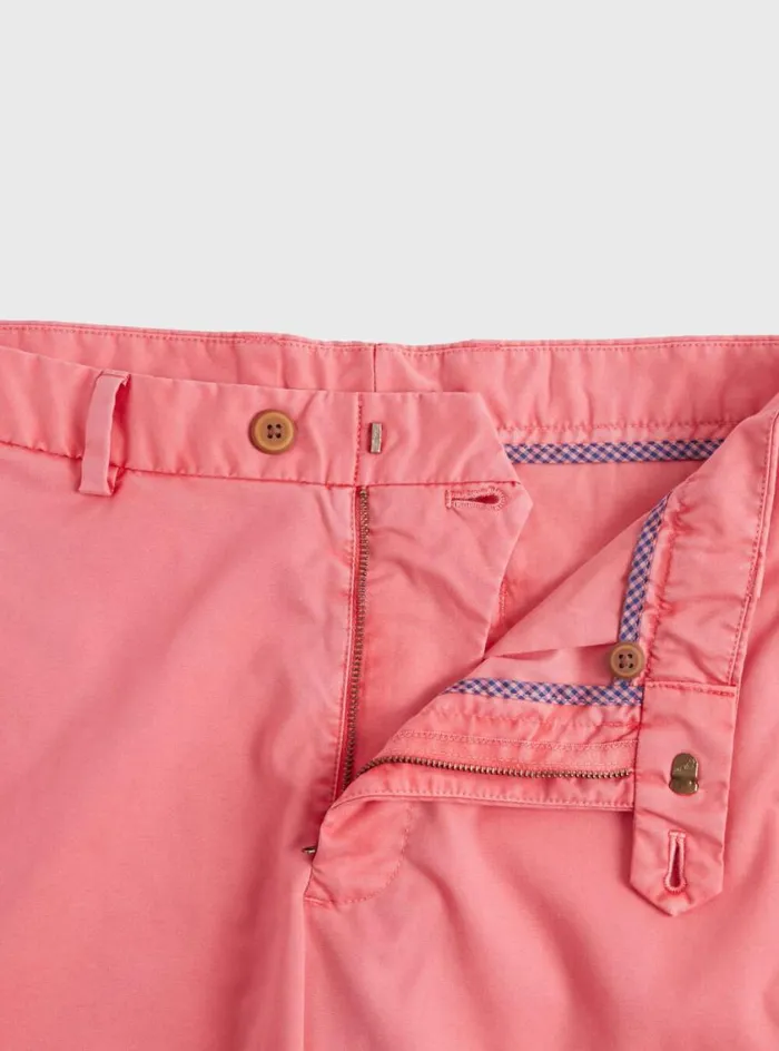 Men Paul Stuart Pants Performance Short Coral