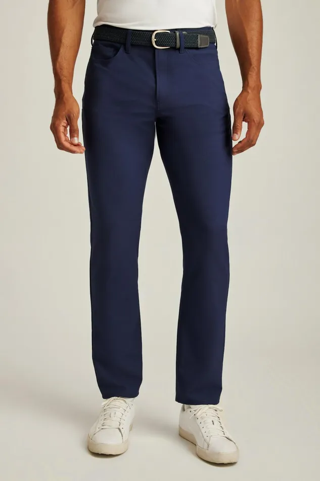 Men Performance Link 5Pocket Pants Navy Bonobos 5Pocket Pants