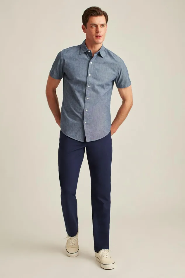 Men Performance Link 5Pocket Pants Navy Bonobos 5Pocket Pants