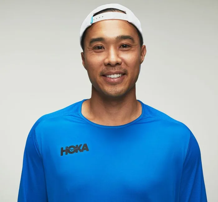 Men Performance Long Sleeve Imperial Blue HOKA ONE ONE Tops