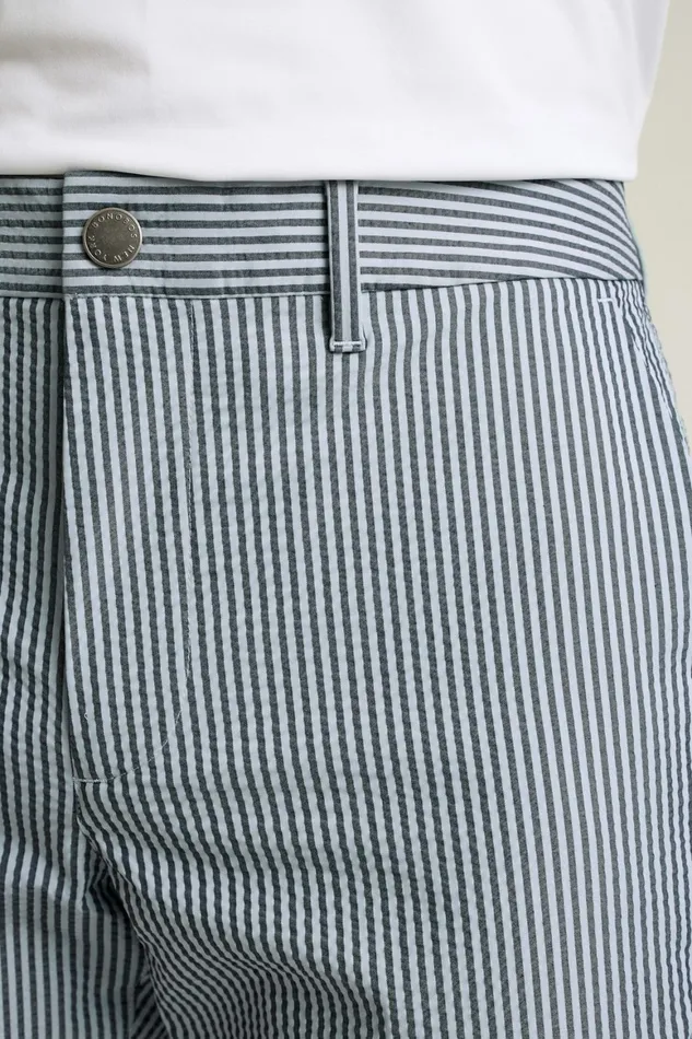 Men Performance Seersucker Golf Pant Bluesy Stripe Bonobos Chinos