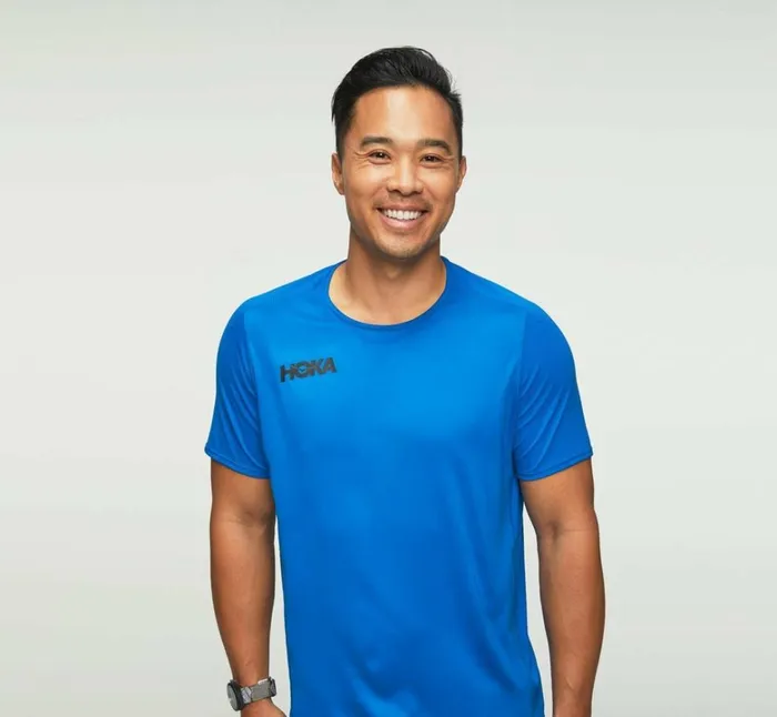 Men Performance Short Sleeve Imperial Blue HOKA ONE ONE Tops