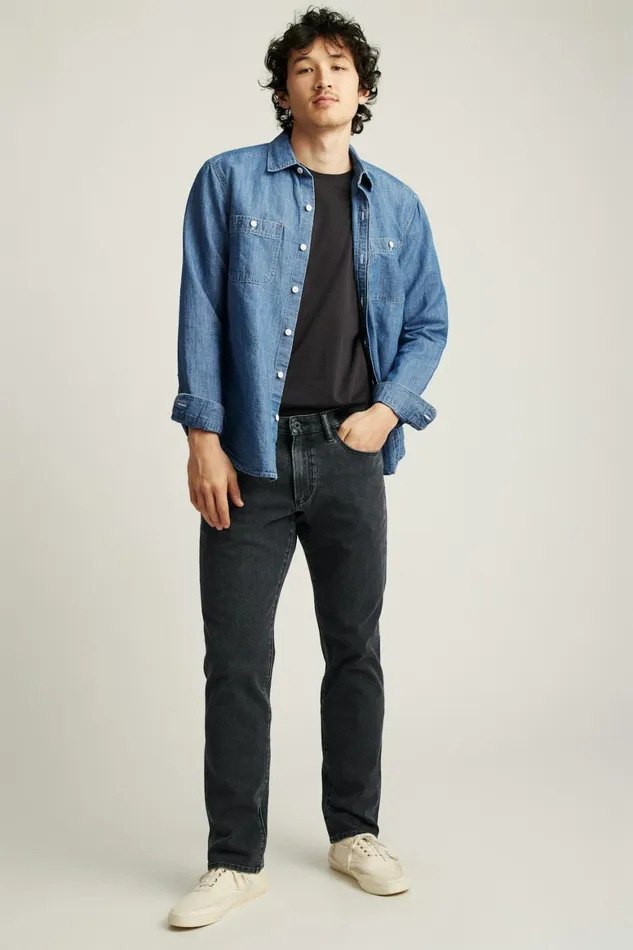 Men Premium 4Way Stretch Jeans Shadow Grey Bonobos Jeans