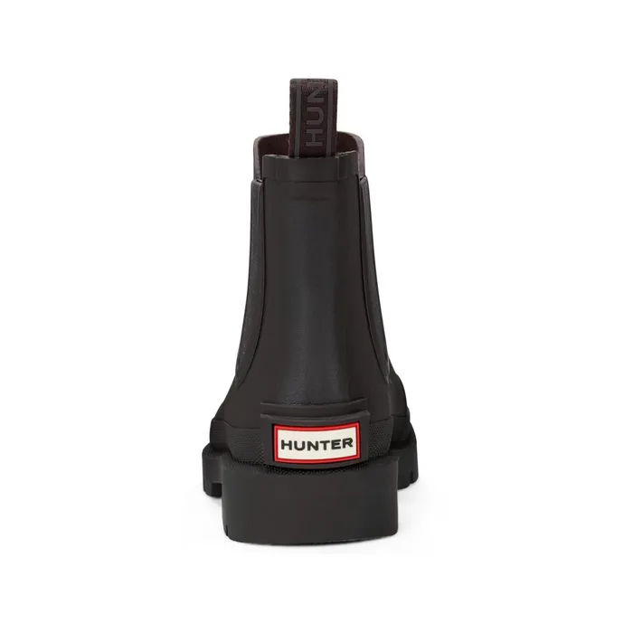 Men Rain Boots Hunter Boots Orford Waterproof Chelsea Boots Dark Brown Men Rain Boots Hunter Boots Orford Waterproof Chelsea Boots Dark Brown