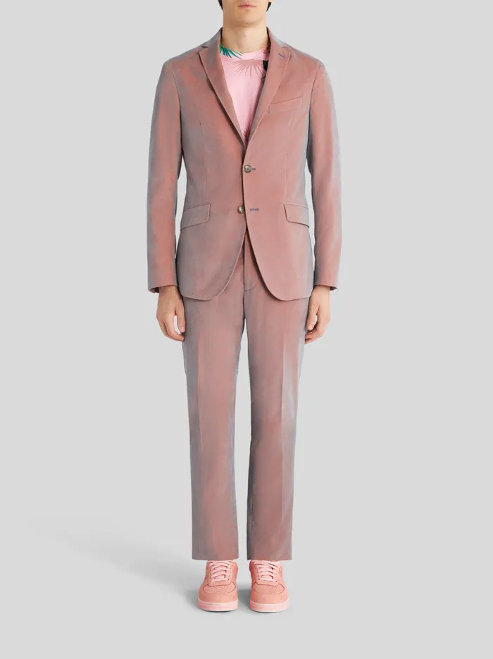 Men Ribbed Velvet Jacket Etro Jackets