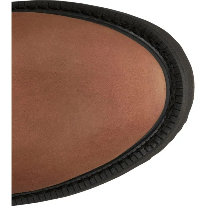 MEN RoundUp 10034 Waterproof Aged Bark Justin Boots Work