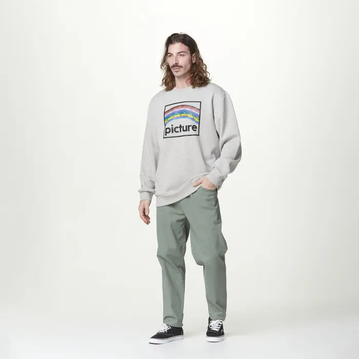 Men SAGATAA CREW Picture Organic Clothing Sweats and Hoodies