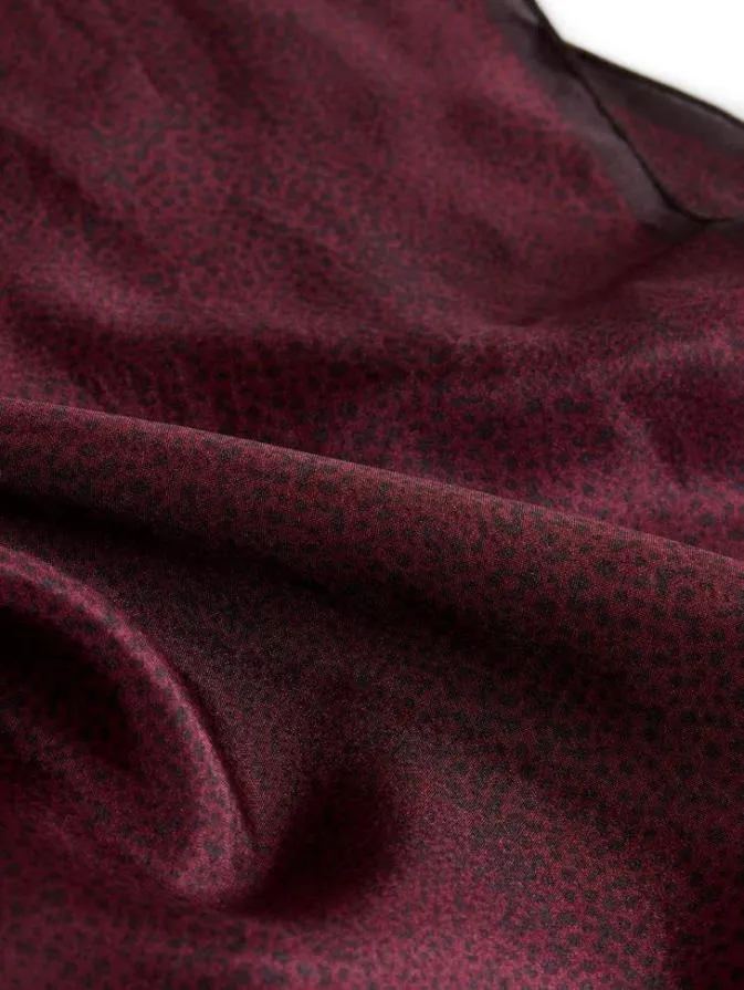 Men Scarves and Ties John Varvatos DICKIE SCARF Oxblood