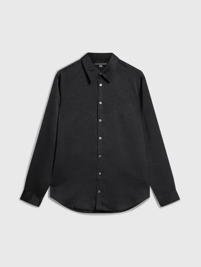 Men Shirts John Varvatos BETWOOD SHIRT Black