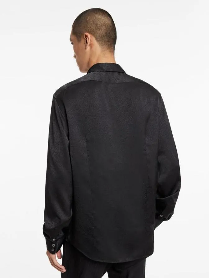 Men Shirts John Varvatos BETWOOD SHIRT Black