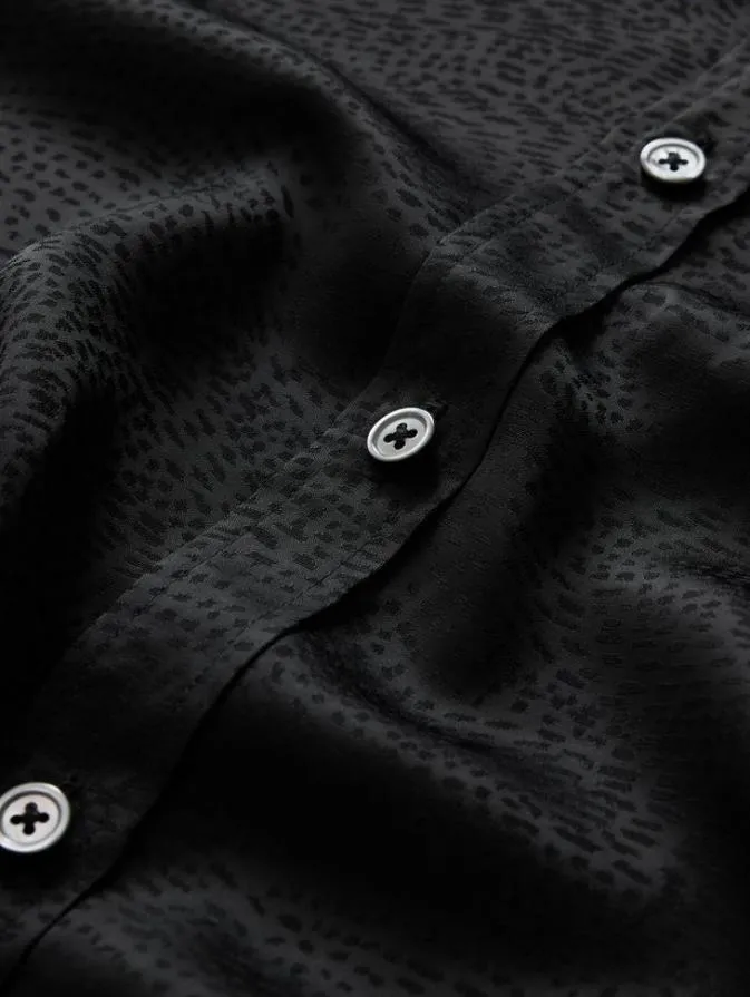 Men Shirts John Varvatos BETWOOD SHIRT Black