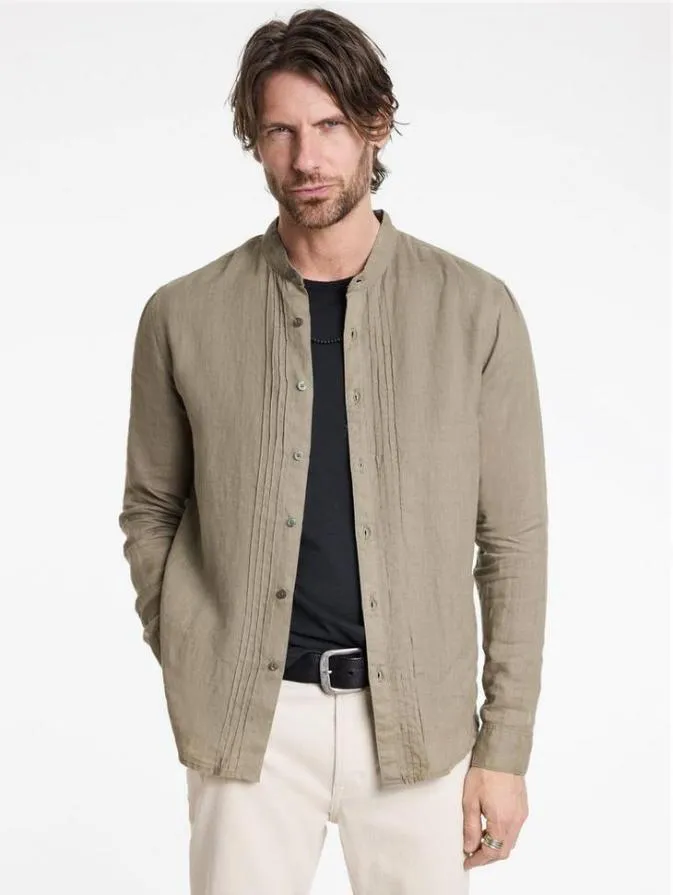 Men Shirts John Varvatos BRETT SHIRT Haze