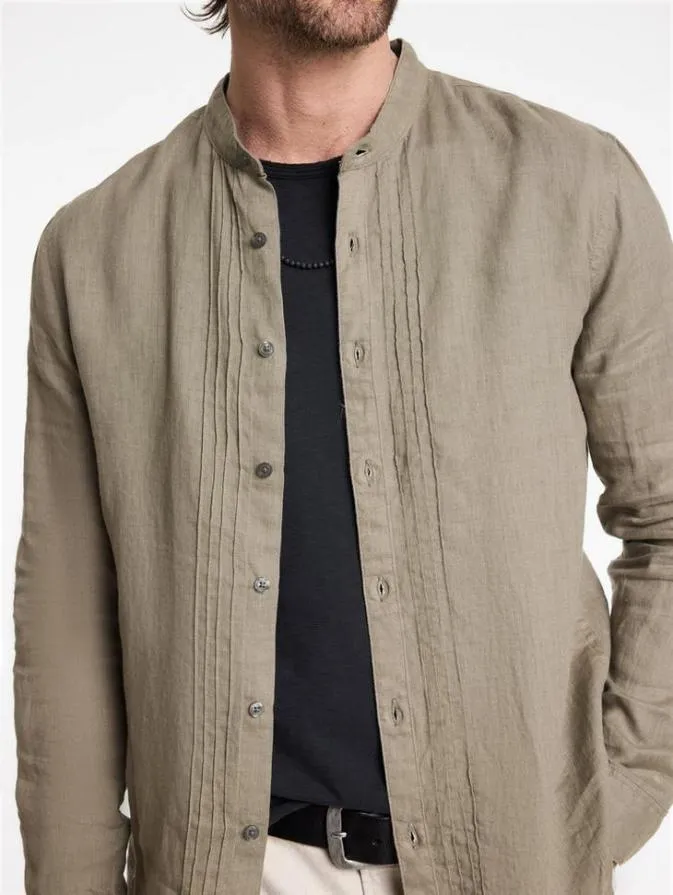 Men Shirts John Varvatos BRETT SHIRT Haze
