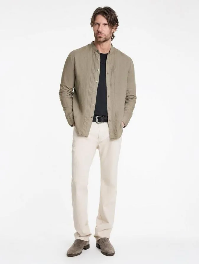 Men Shirts John Varvatos BRETT SHIRT Haze