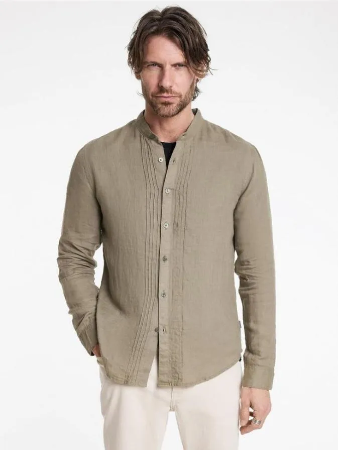Men Shirts John Varvatos BRETT SHIRT Haze
