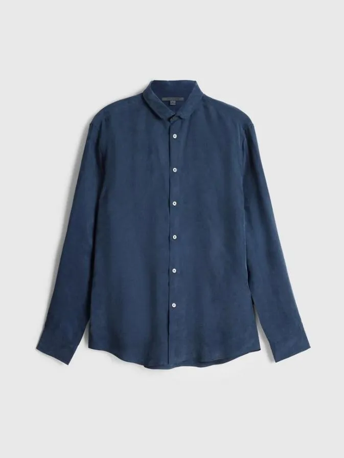 Men Shirts John Varvatos ORCHARD SHIRT Indigo