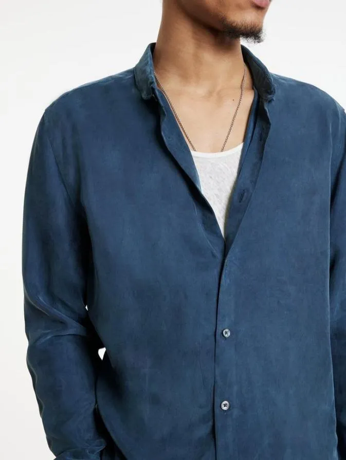 Men Shirts John Varvatos ORCHARD SHIRT Indigo