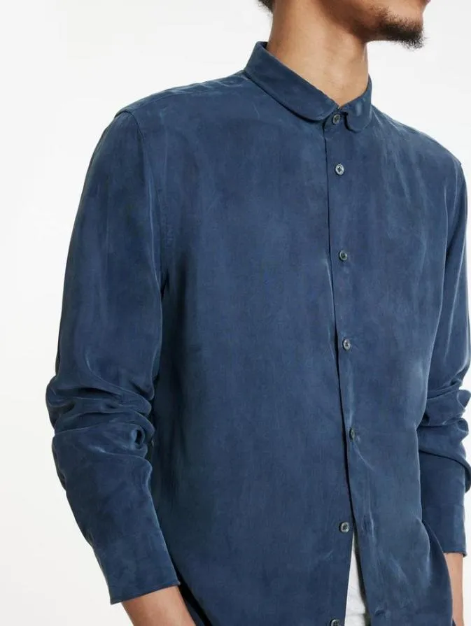 Men Shirts John Varvatos ORCHARD SHIRT Indigo