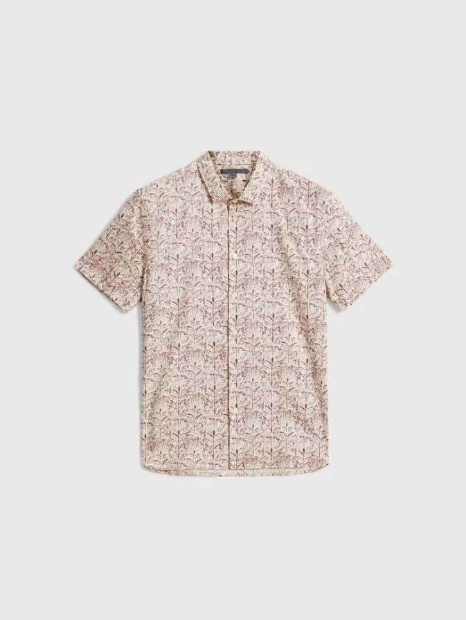 Men Shirts John Varvatos SEAN SHIRT Cranberry