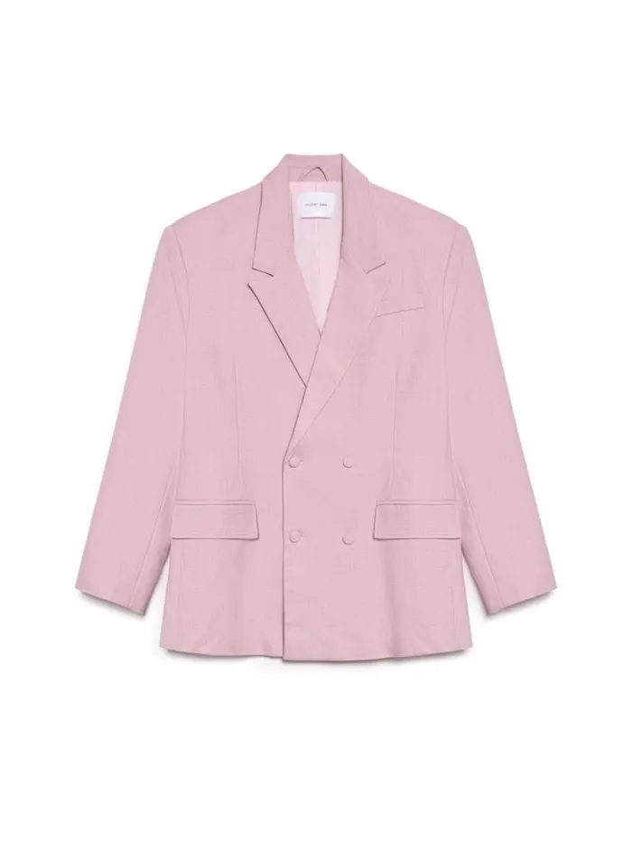 Men Sister Jane Jackets Harlow Woven Blazer Dusty Pink