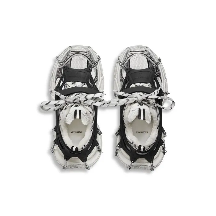Men Ski Balenciaga Skiwear 8211 3xl Ski Trainers In Whiteblack