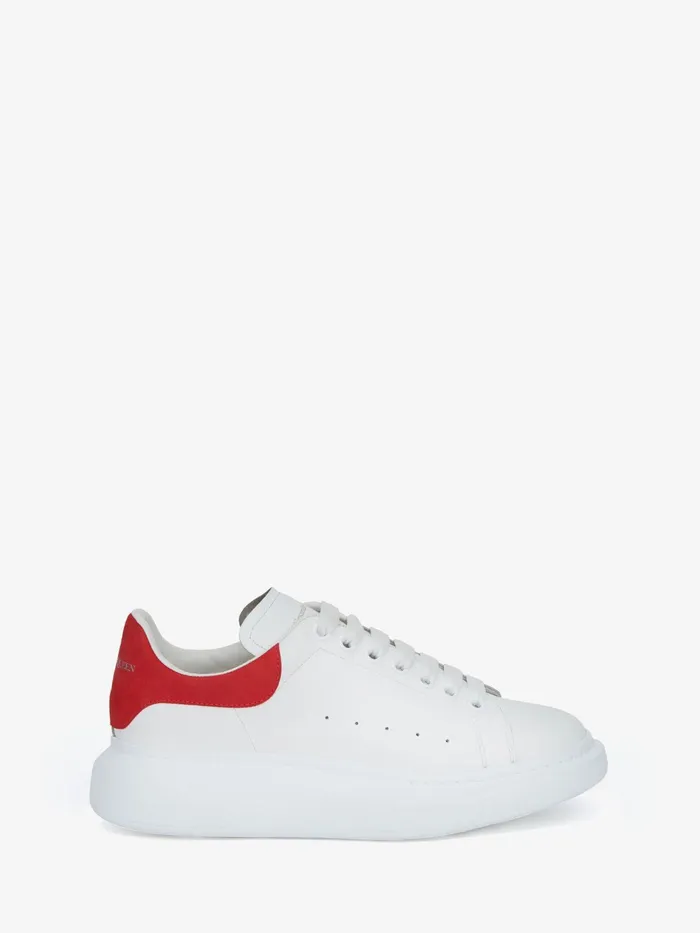 Men Sneakers Alexander McQueen Oversized Sneaker Whitelust Red