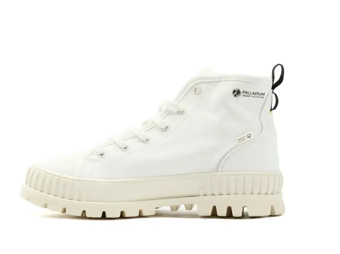 Men Sneakers PALLADIUM PALLASHOCK ORGANIC 2 Star White Men Sneakers PALLADIUM PALLASHOCK ORGANIC 2 Star White