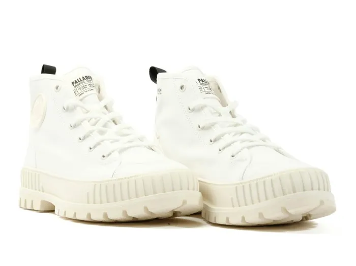 Men Sneakers PALLADIUM PALLASHOCK ORGANIC 2 Star White Men Sneakers PALLADIUM PALLASHOCK ORGANIC 2 Star White