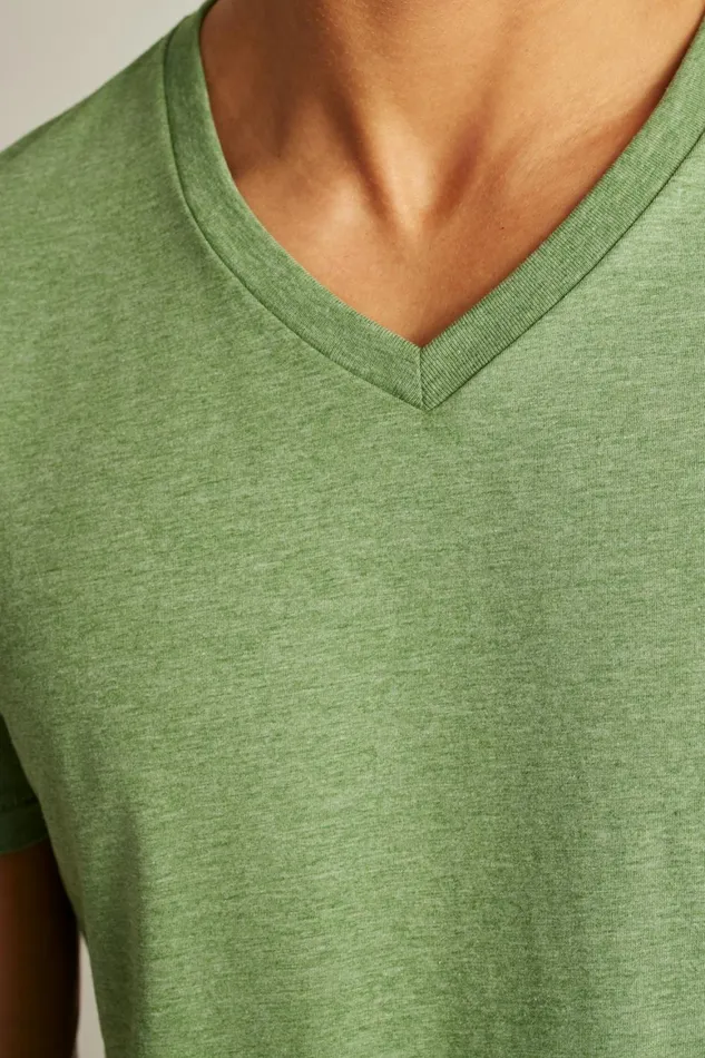 Men Soft Everyday Tee Heather English Ivy Green Bonobos Short Sleeve Tees