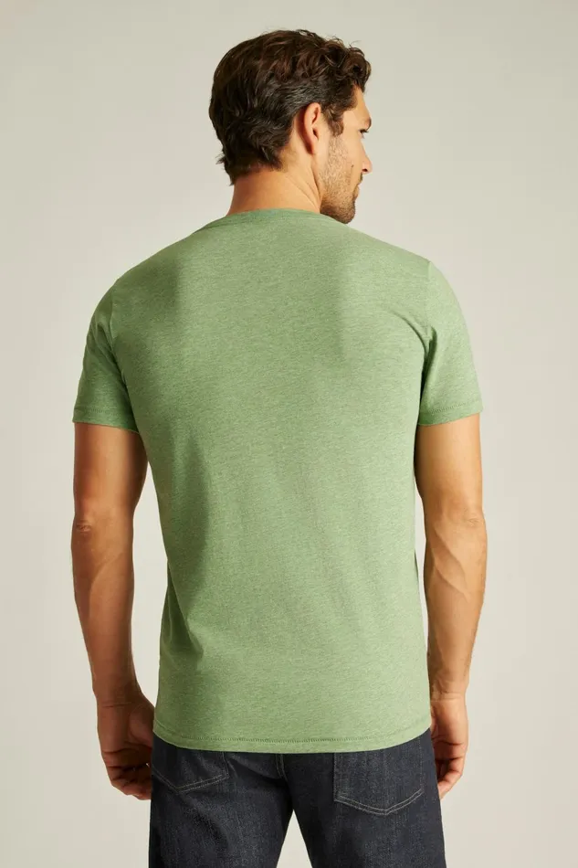 Men Soft Everyday Tee Heather English Ivy Green Bonobos Short Sleeve Tees