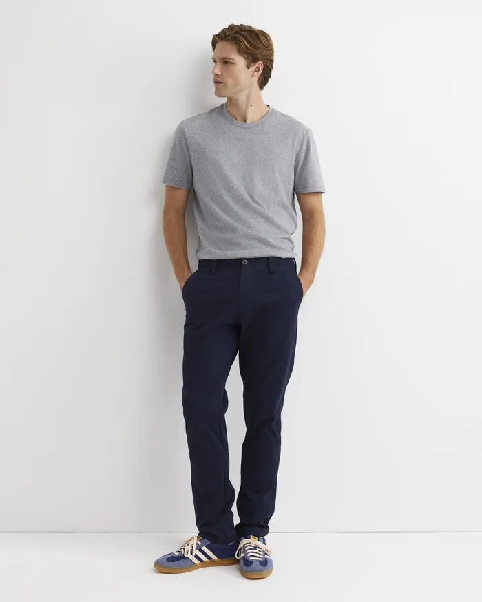 Men Sportscraft Pants Newport Travel Pant Navy