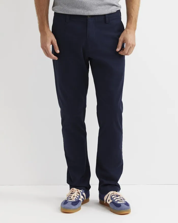 Men Sportscraft Pants Newport Travel Pant Navy