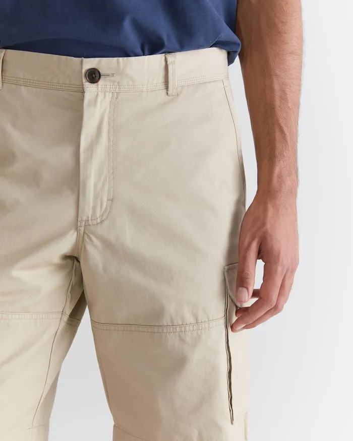 Men Sportscraft Shorts Cargo Short Limestone